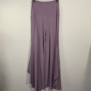 Wide Leg Lavender Pants